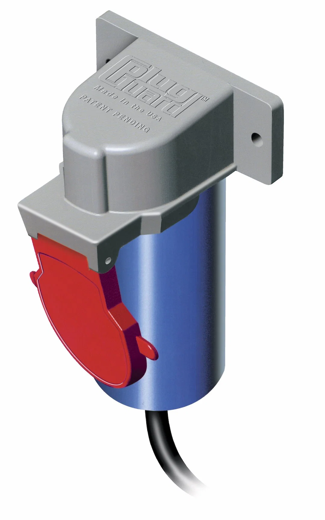 008-320 – AP PRODUCTS Trailer Wiring Connector Cover, For Use With 7-Way Round Connector With Two Self Tapping Screws